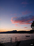 Sunset over Lake Garda