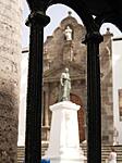 Framed Statue