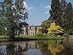 Wakehurst Place - the house from across the small lake
