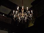 Glowing candelabra