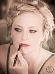 LaRae on another shoot.