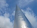 Spire in Dublin. Taken in June 2013. E510 with 14-42mm kit lens.