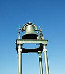 Bell and blue sky