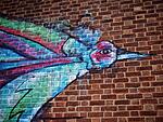 One of a few controversial graffiti-style art works painted on various buildings around  Chichester.

Processed on iPad with Photogene and Snapseed.