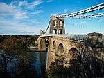 Menai Bridge from the mainland