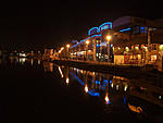 brayford pool at Lincoln. night shot.