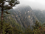 The famous Paro Taktshang or Tiger's Nest monastery. It's a stiff hike up from the car park, about 2 miles and a climb of 2000 feet. All but one of us made it; the one that didn't never had any intention of trying :).